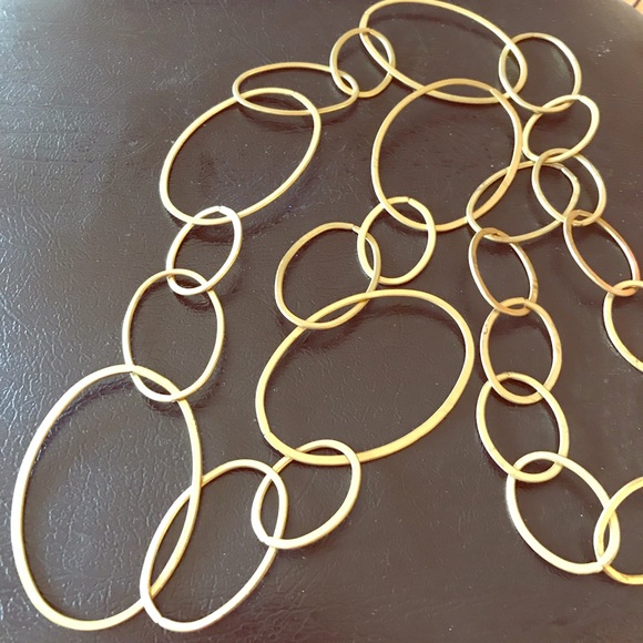 Jewelry - 3 for $20 Brass Metal Loop Necklace